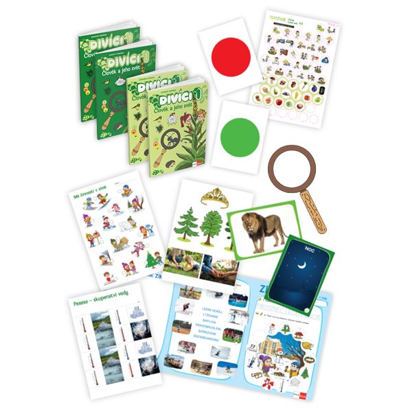 Divíci 1 - rozšířený učitelský balíček - Člověk a jeho svět