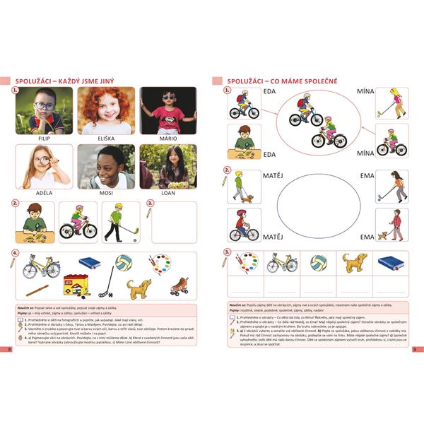 Člověk a jeho svět 1 - Bádáme s Emou a Tomem - pracovní učebnice