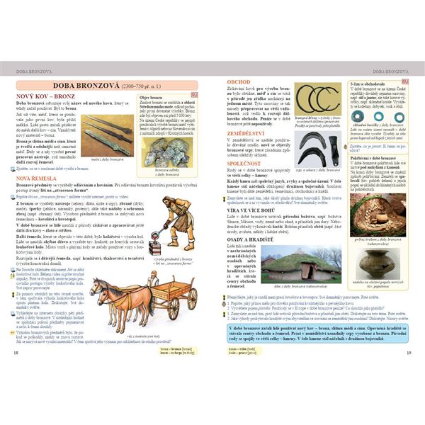 Dějepis 6 - Pravěk, starověk - učebnice, Čtení s porozuměním