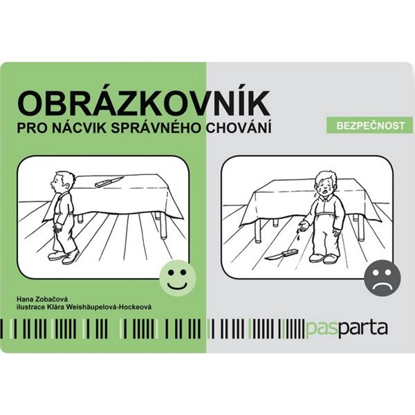 Obrázkovník pro nácvik správného chování – Bezpečnost