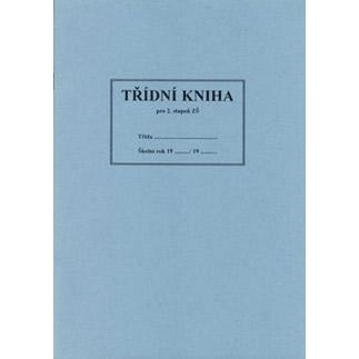 Třídní kniha pro 2.st. ZŠ modrá A4-48str