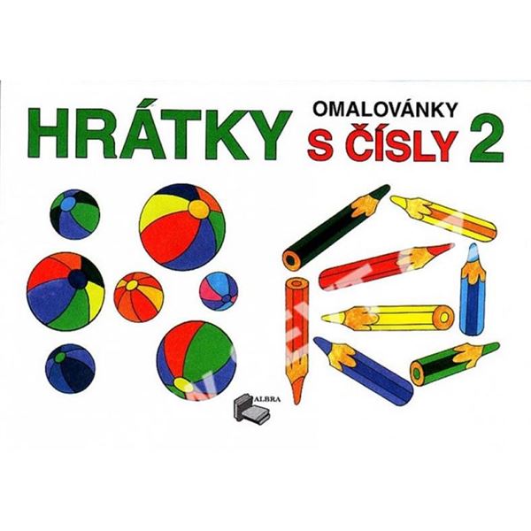 Omalovánky Hrátky s čísly 2 - čísla 6, 7, 8, 9, 10