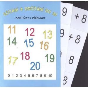 Sčítání a odčítání do 20 - 16 karet