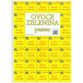 Najdi dvojici - Ovoce a zelenina (pexeso)