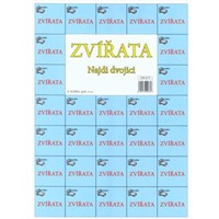 Najdi dvojici - Zvířata (pexeso)