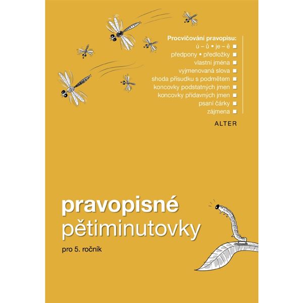 Pravopisné pětiminutovky pro 5. ročník - elektronická učebnice (žákovská licence, 18 měsíců)