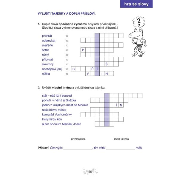 Pravopisné pětiminutovky pro 4. ročník
