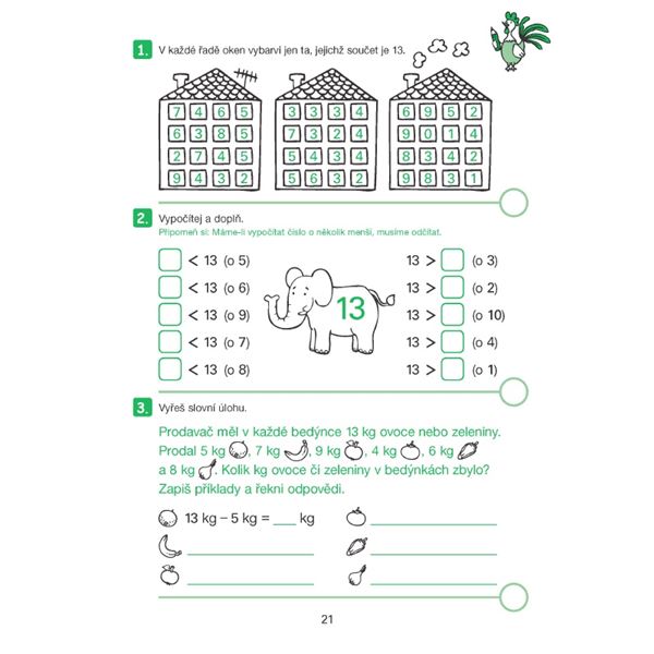 Moje počítání 3 -  počítání do 20 s přechodem přes desítku