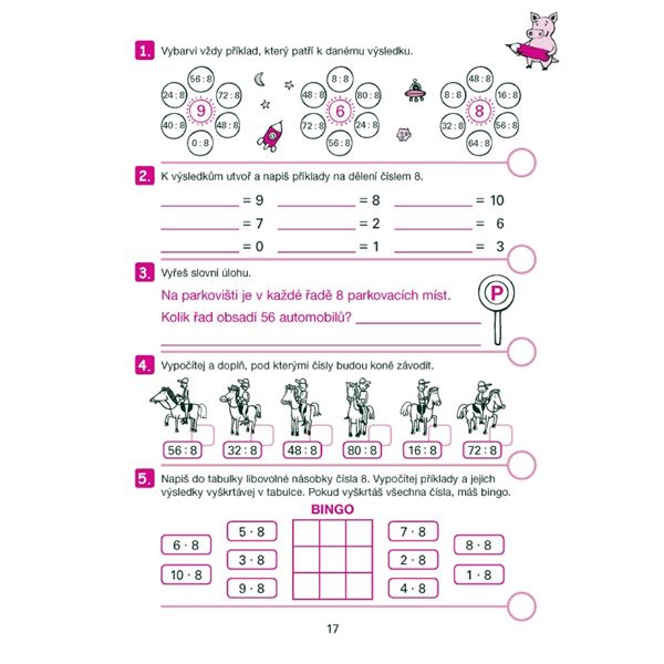 Moje počítání 6 - Násobilka a dělení hrou (2. - 3. ročník)