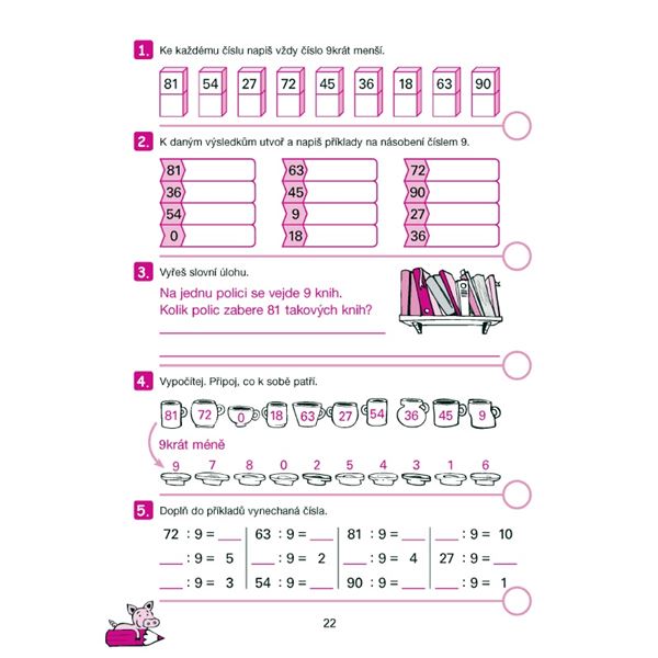 Moje počítání 6 - Násobilka a dělení hrou (2. - 3. ročník)