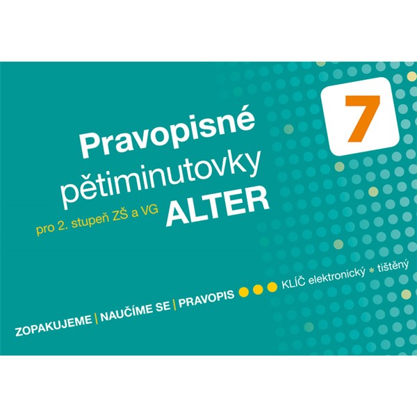 Pravopisné pětiminutovky pro 7. ročník