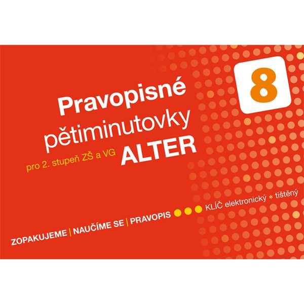 Pravopisné pětiminutovky pro 8. ročník