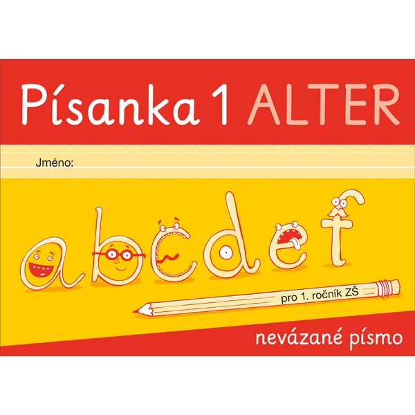 Písanka 1/1 - nevázané písmo