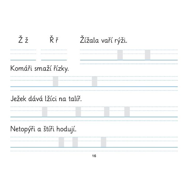 Písanka 1/2 - nevázané písmo