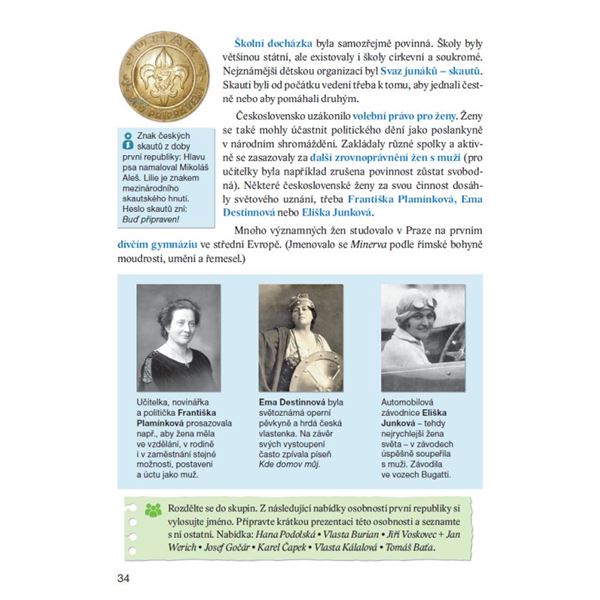 Vlastivěda - Obrazy z novějších českých dějin 5 - učebnice