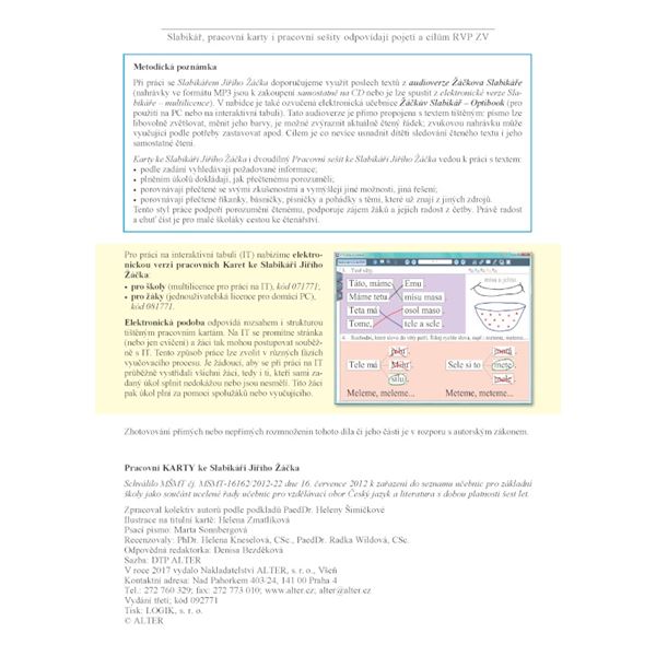 Karty ke Slabikáři