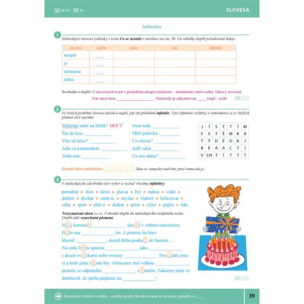 Pracovní sešit k učebnici Český jazyk 4 - 1. díl