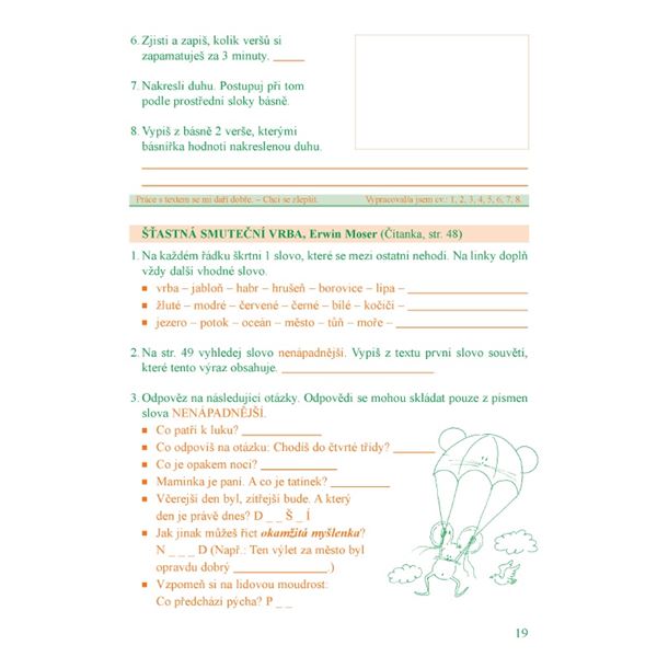 Pracovní sešit k Čítance 3/2