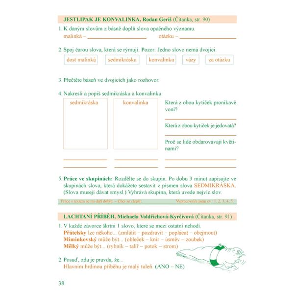 Pracovní sešit k Čítance 3/2