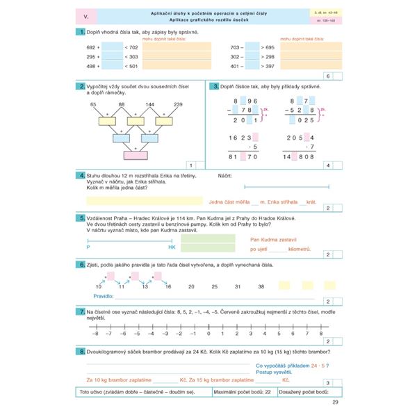 Pracovní sešit k Matematice 4 - 2. díl - nové vydání