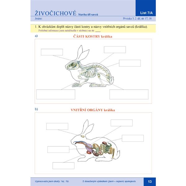 Pracovní listy k učebnici Prvouce 3 - 2. díl