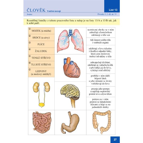 Pracovní listy k učebnici Prvouce 3 - 2. díl
