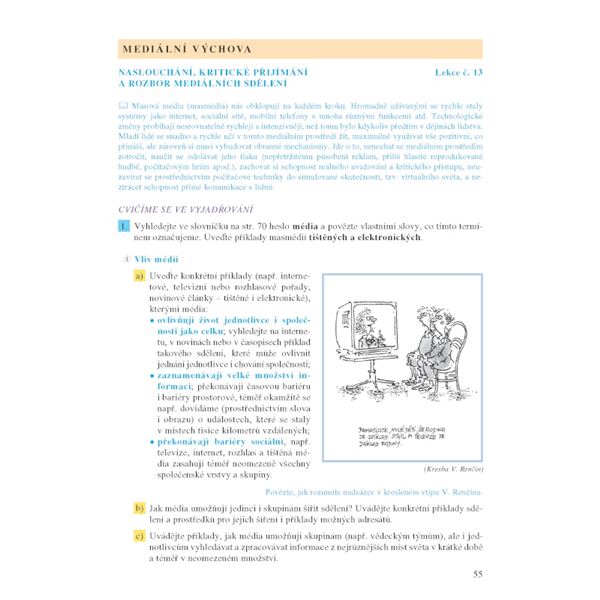 Český jazyk 9 - 2. díl - Komunikační a slohová výchova