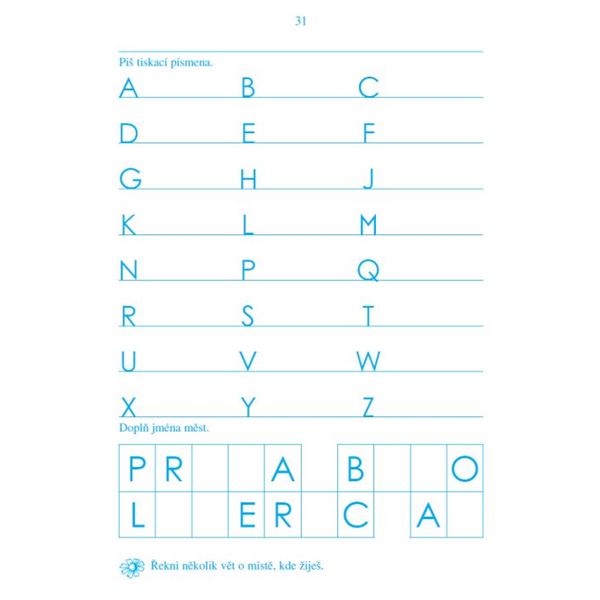 Psaní pro 3. ročník – 1. sešit („z“ s kličkou)