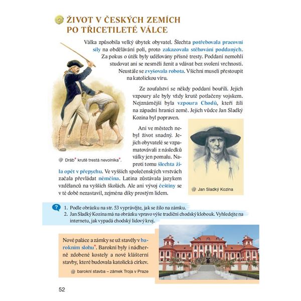 Vlastivěda Obrazy ze starších českých dějin - učebnice