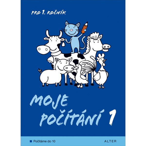 Moje počítání 1 -  počítání do 10 - elektronická učebnice (1 rok)
