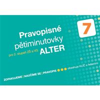 Pravopisné pětiminutovky pro 7. ročník - elektronická učebnice (1 rok)