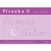 Písanka II - Písmena a číslice - elektronická učebnice 
