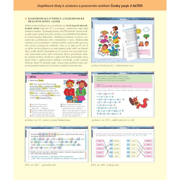 Český jazyk 2 - elektronická učebnice (1 rok)