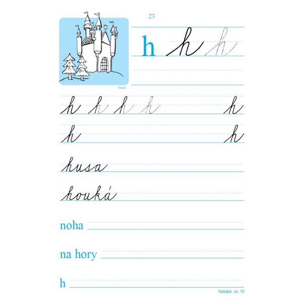 Písanka ke Slabikáři (sešit 2) - elektronická učebnice (1 rok)