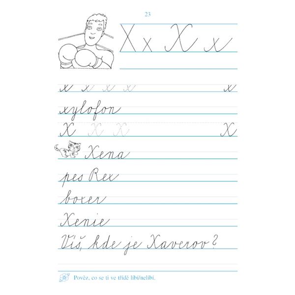 Psaní a mluvnická cvičení 2.r. - sešit 1 - elektronická  učebnice (1 rok)