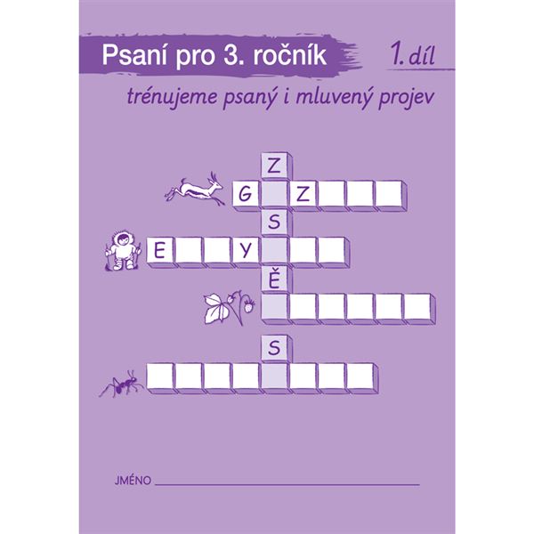 Psaní a mluvnická cvičení 3.r. - sešit 1 - elektronická učebnice (1 rok)