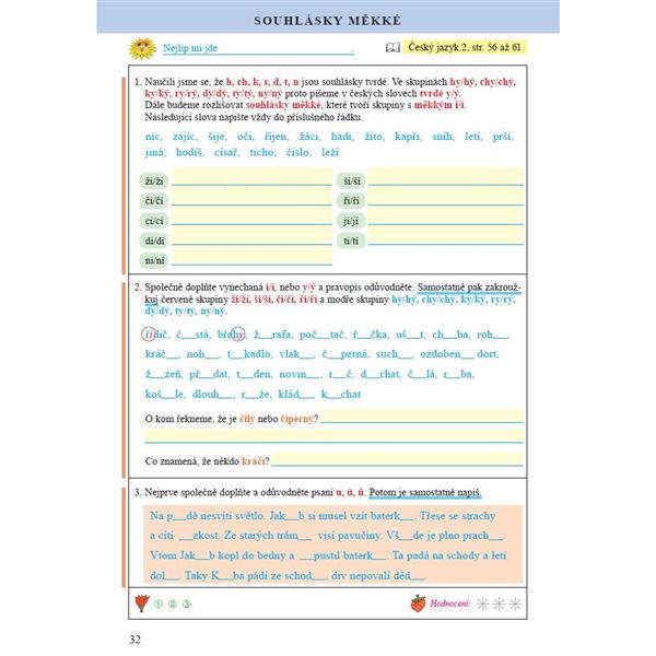 Pracovní sešit k Českému jazyku 2/1 - elektronická učebnice (1 rok)