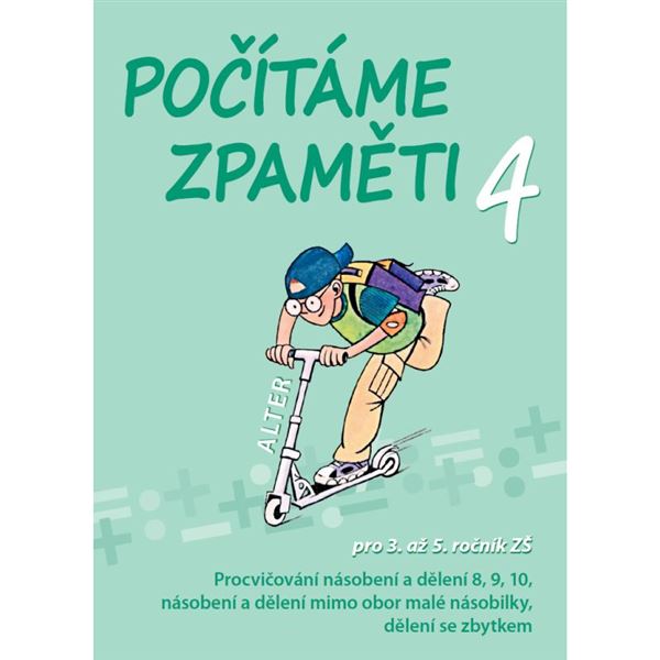 Počítáme zpaměti 4 - elektronická učebnice (1 rok)