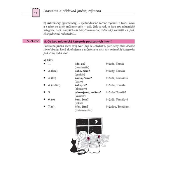 Podstatná a přídavná jmén, zájmena Expres - Určování jmena a jejich pravopis po krůčcích EDIKA