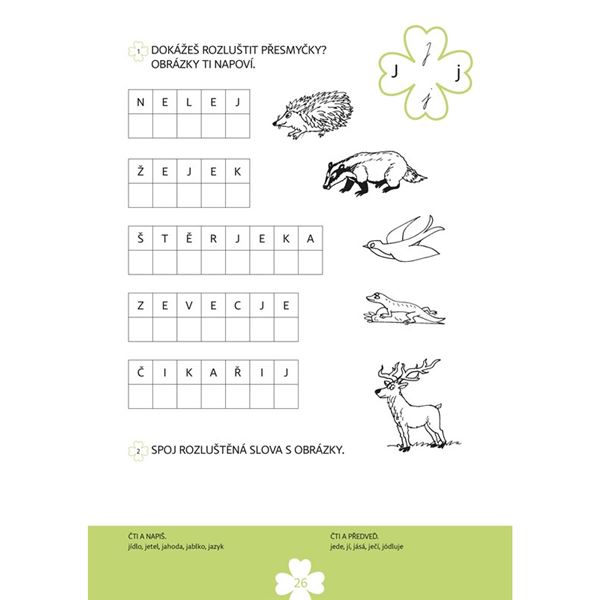 Slabikář se Čtyřlístkem - pracovní sešit