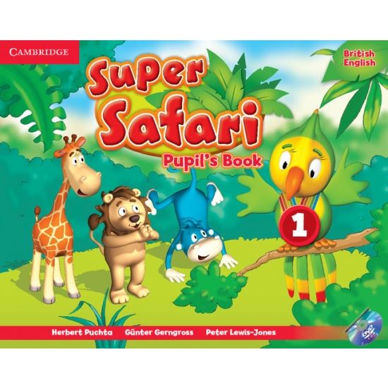 Super Safari 1 - Pupil´s Book with DVD-ROM