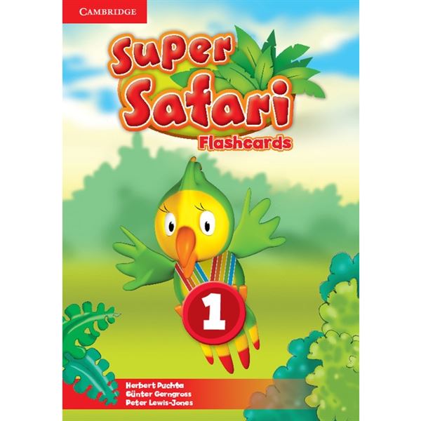 Super Safari 1 - Flashcards (pack of 40)