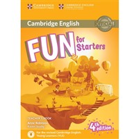 Fun for Starters 4th Edition Teacher´s book+Downloadable Audio