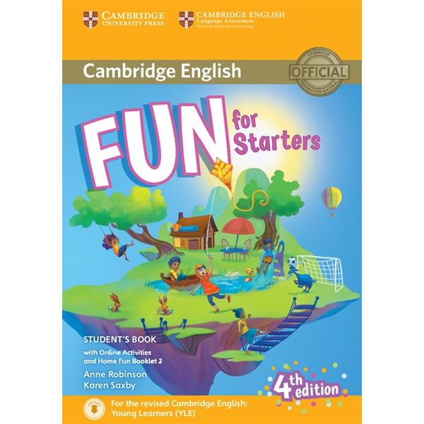 Fun for Starters 4th Edition Student´s Book with Home Booklet and online activities