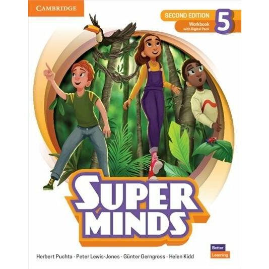 Super Minds 5 - Workbook with Digital Pack (2nd edition)