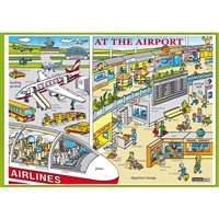 Angličtina - At the Airport  - karta A4