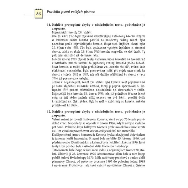 Velká písmena Expres - Psaní velkých písmen po krůčcích  EDIKA