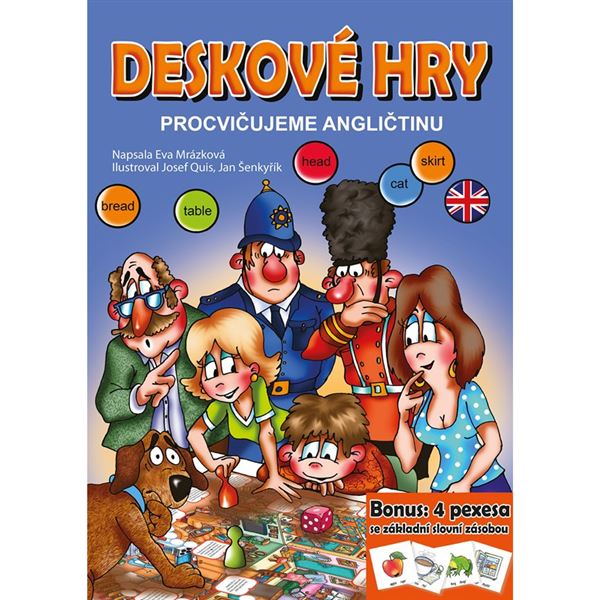 Deskové hry. Procvičujeme angličtinu