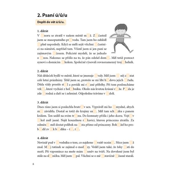 Diktáty a doplňovačky na doma i do školy pro 2. a 3. třídu ZŠ