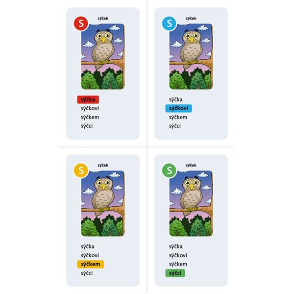 Vyjmenovaná slova hrou - Kvarteta